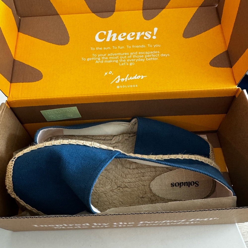 Soludos Blue Espadrilles